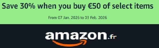 Επιπλέον 30% έκπτωση για αγορές άνω των 50€ σε επιλεγμένα ρούχα, παπούτσια και αξεσουάρ