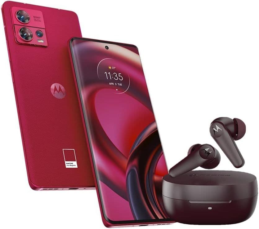 Motorola Edge 30 Fusion (8GB/128GB) Smartphone + Motorola Moto Buds 600 ANC TWS Ακουστικά