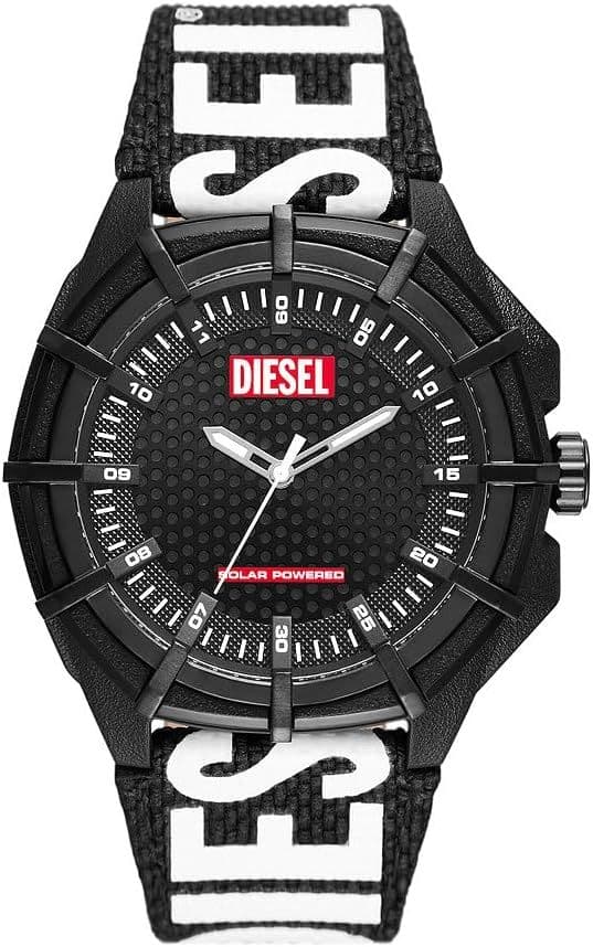 Diesel Ανδρικό Ρολόι 51mm Χρονογράφος Solar 