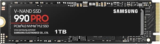 [NVMe M.2 2280 SSD] Samsung 990 PRO 1TB PCIe 4.0