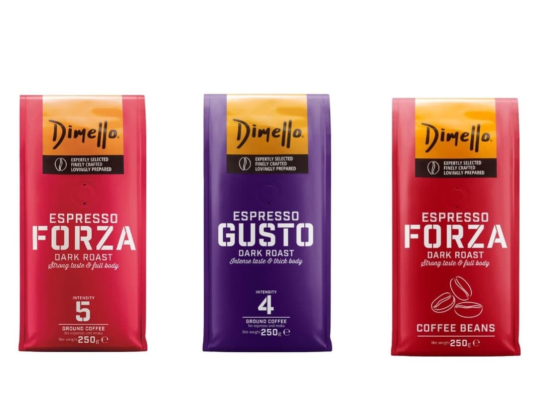 Dimello καφές  250γρ. 4,67€ στον Κρητικό 