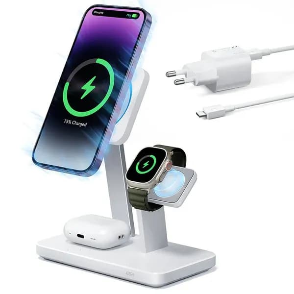 ESR 25W 3-in-1 Wireless Charger with MagSafe + CryoBoost