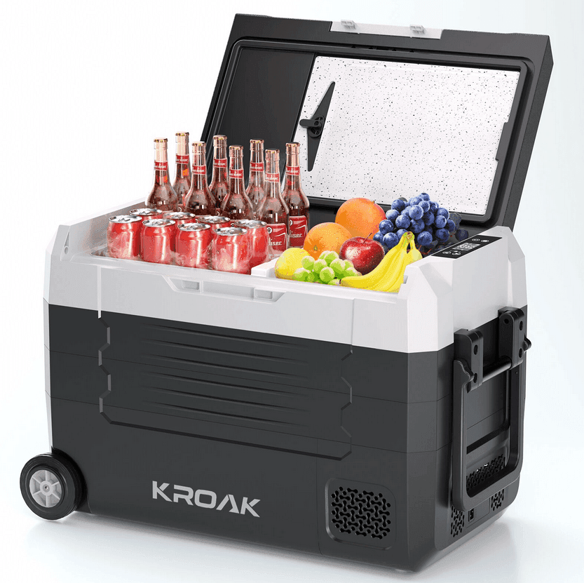 Kroak Ψυγείο Αυτοκινήτου, Dual Zone Function Temperature Control 45l Bluetooth