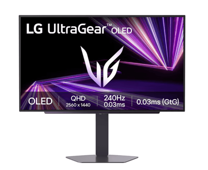 LG UltraGear 27GX704A-B OLED HDR Gaming Monitor 26.5" 2560x1440 QHD 240Hz 0.03ms 399€