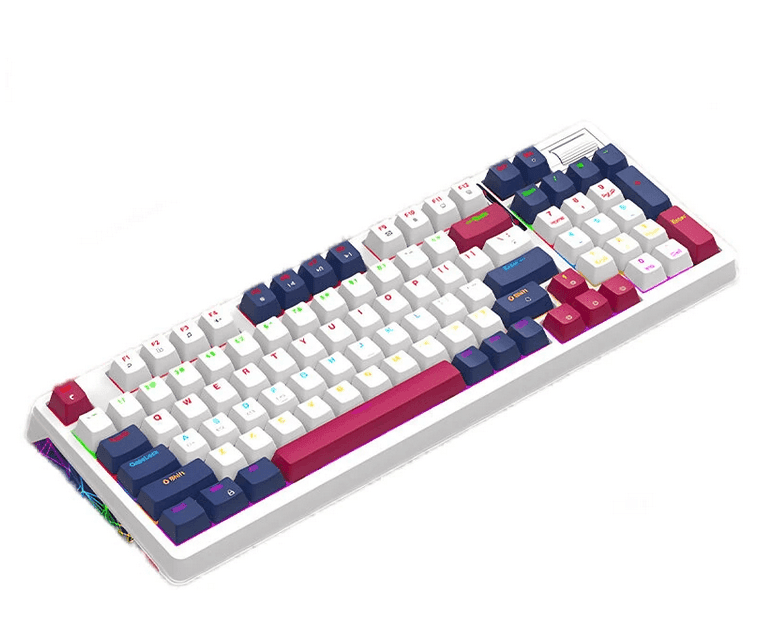 XUNFOX K95 96 Keys μηχανικό ασύρματο πληκτρολόγιο 24.99€