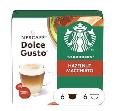 STARBUCKS | Κάψουλες Καφέ Dolce Gusto Hazelnut Macchiato