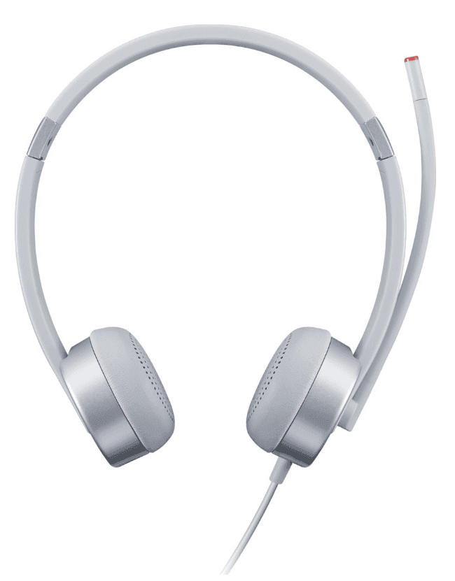Ενσύρματο Headset LENOVO 100 3.5mm Λευκά 7.9€