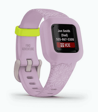 Garmin Vivofit Jr. 3 activity tracker Lilac Floral 42.65€