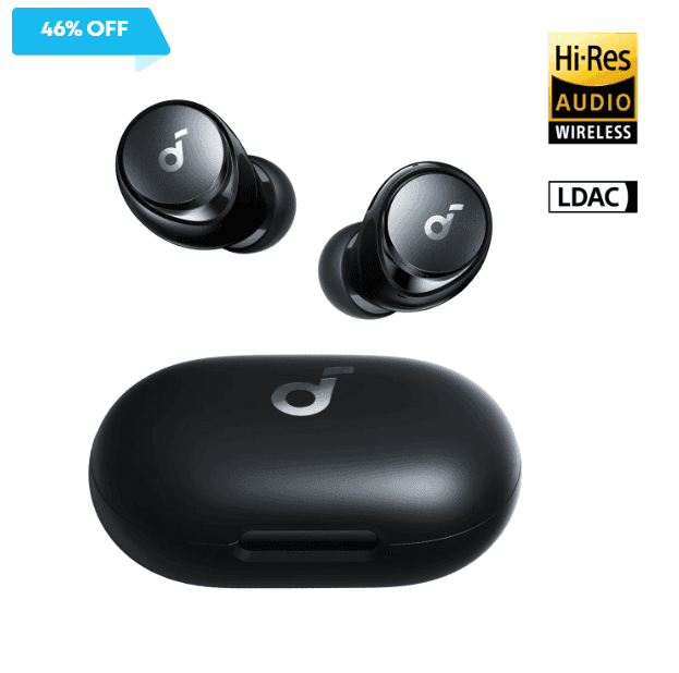 Soundcore by Anker Space A40 | Long-Lasting Noise Cancelling Earbuds