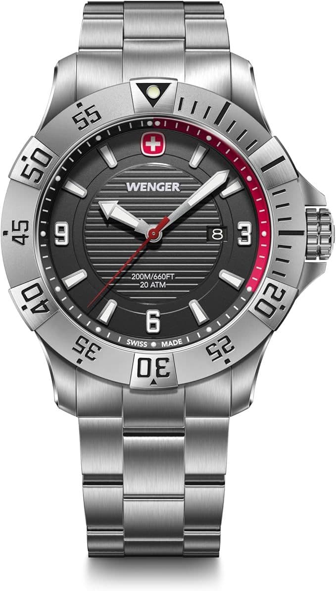 Wenger Seaforce 43mm Ανδρικό Ρολόι
