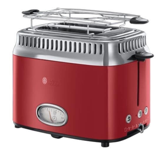 Russell Hobbs Retro Φρυγανιέρα 2 Θέσεων 1300W