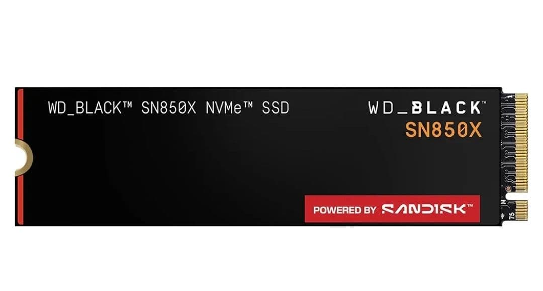 WD_BLACK SN850X NVMe SSD 2TB 206.12€