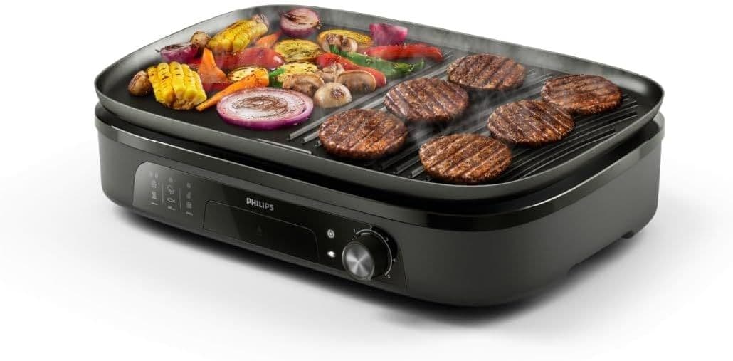 Philips Table Grill 3000 Series (HD6210/95) Ηλεκτρική Ψησταριά