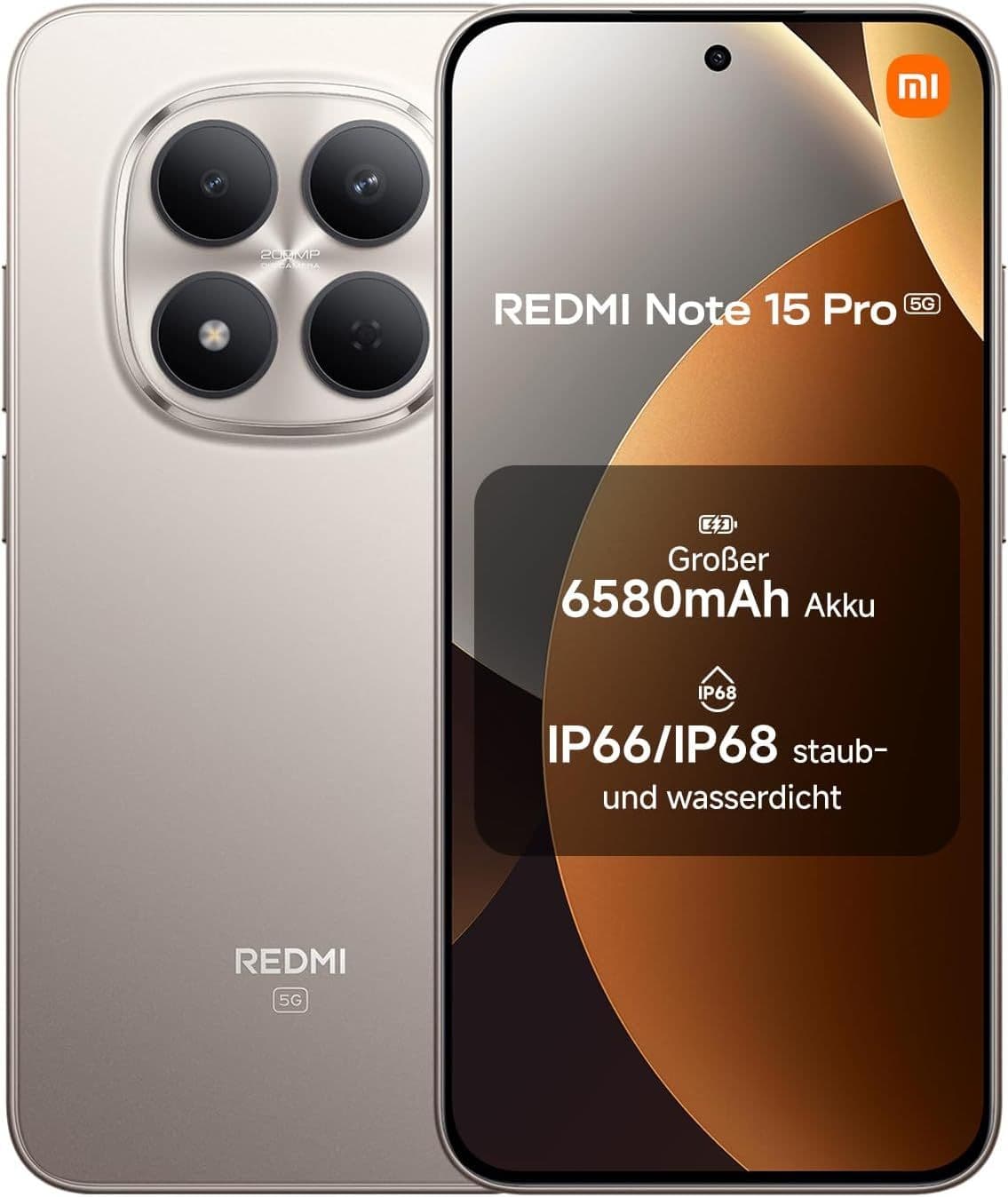 Xiaomi Redmi Note 15 Pro 5G (8GB/512GB) Smartphone