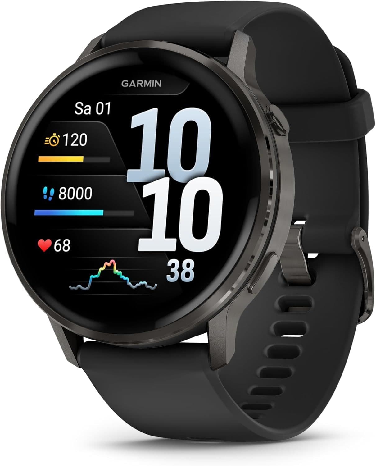 Garmin Venu 4 45mm Αθλητικό Smartwatch