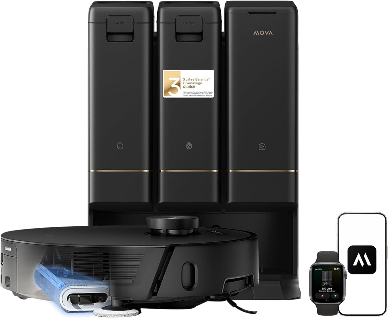 Mova Z50 Ultra Σκούπα Ρομπότ