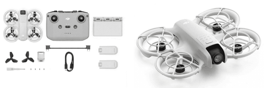 DJI Neo (No RC) με 156€ // DJI Neo Fly More Combo 266€ από You.gr