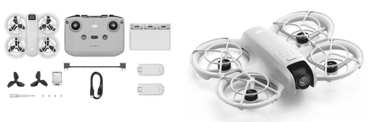 DJI Neo (No RC) με 156€ // DJI Neo Fly More Combo 266€ από You.gr