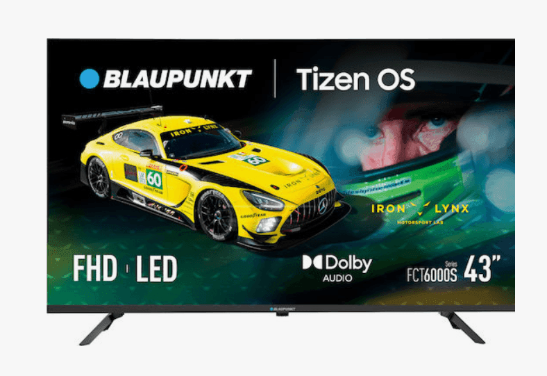 Blaupunkt 43FCT6000 Smart Τηλεόραση 43" Full HD DLED (2025) με 239€