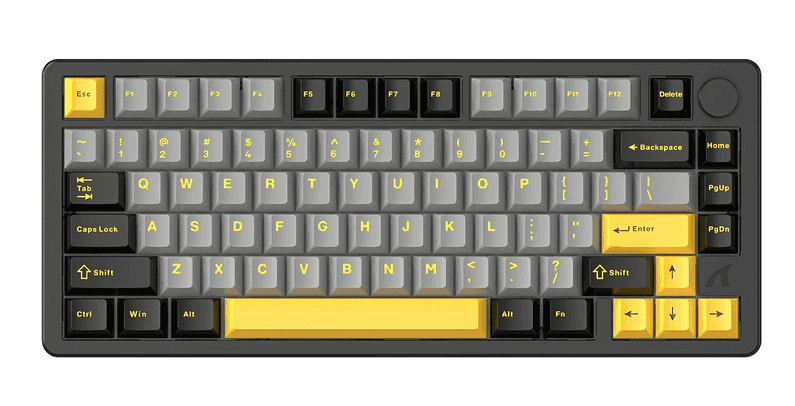 Attack Shark X86 82-Keys Three Mode Mechanical Gaming Keyboard Hot Swappable RGB 48€