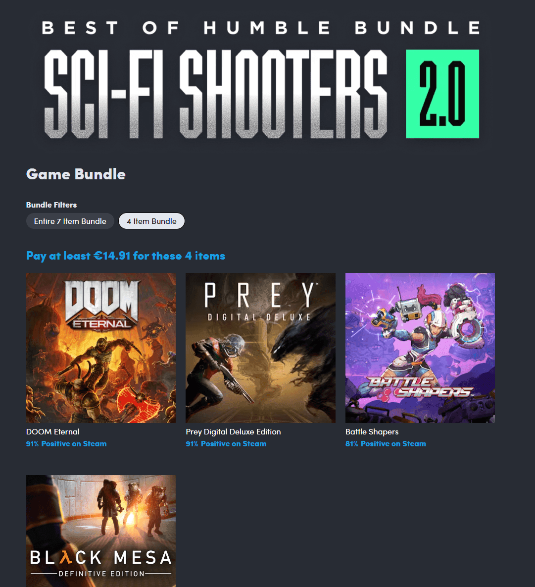 Sci-fi Game bundle με shooters από 14,91€