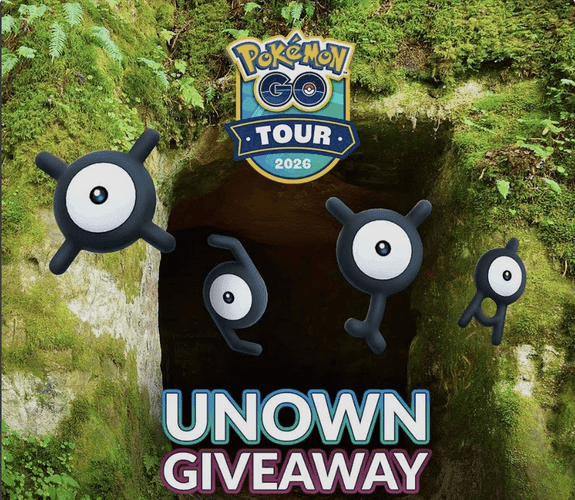 [Pokemon Go] Unown Giveaway codes
