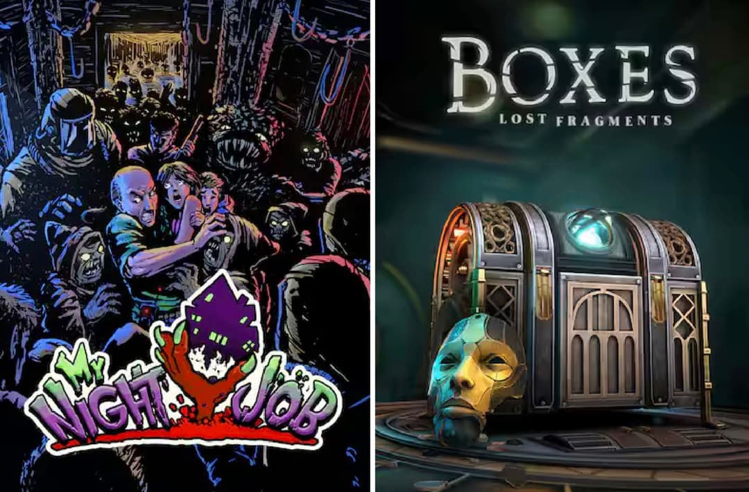 Δωρεάν το “My Night Job” (PC) & το “Boxes: Lost Fragments” (PC, Android & iOS), στο Epic Games Store