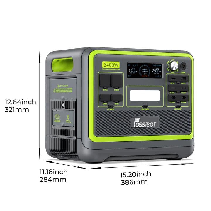Fossibot F2400 Power Station (Ι.Χ.)