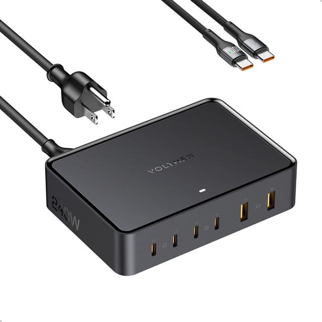 VOLTME REVO 240W  PD3.1 USB-C Βάση Φορτιστής με 48€ (ή 69€ τα 2 τεμάχια)
