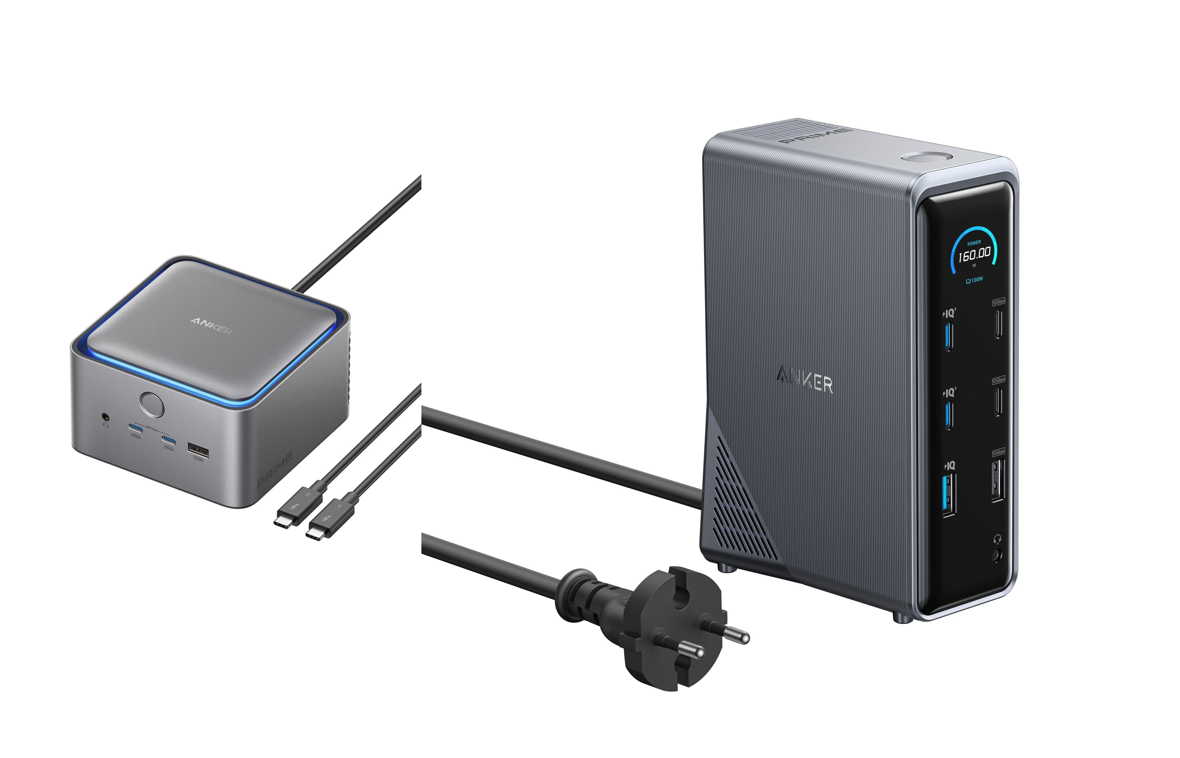 Anker Prime TB5 Docking Station 255€ & Anker Prime Charging Docking Station 112€ [Flash Sale]