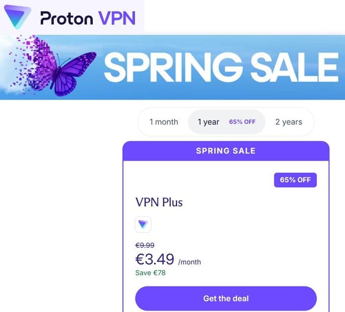 Proton VPN από 2,99€/μήνας