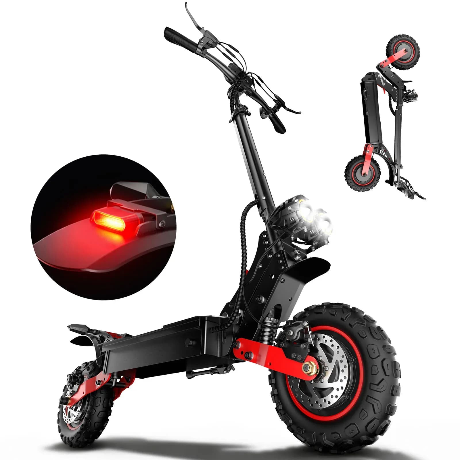 FREEBOY H6 E Scooter 2400W Dual Motor 48V 21AH Battery