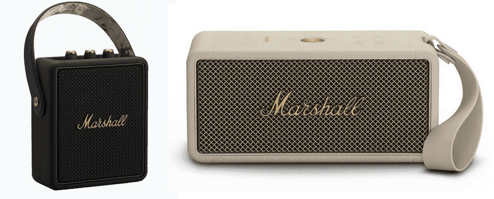 Marshall Stockwell II Ηχείο Bluetooth 20W 119€ & Marshall Middleton Ηχείο Bluetooth 60W 149€