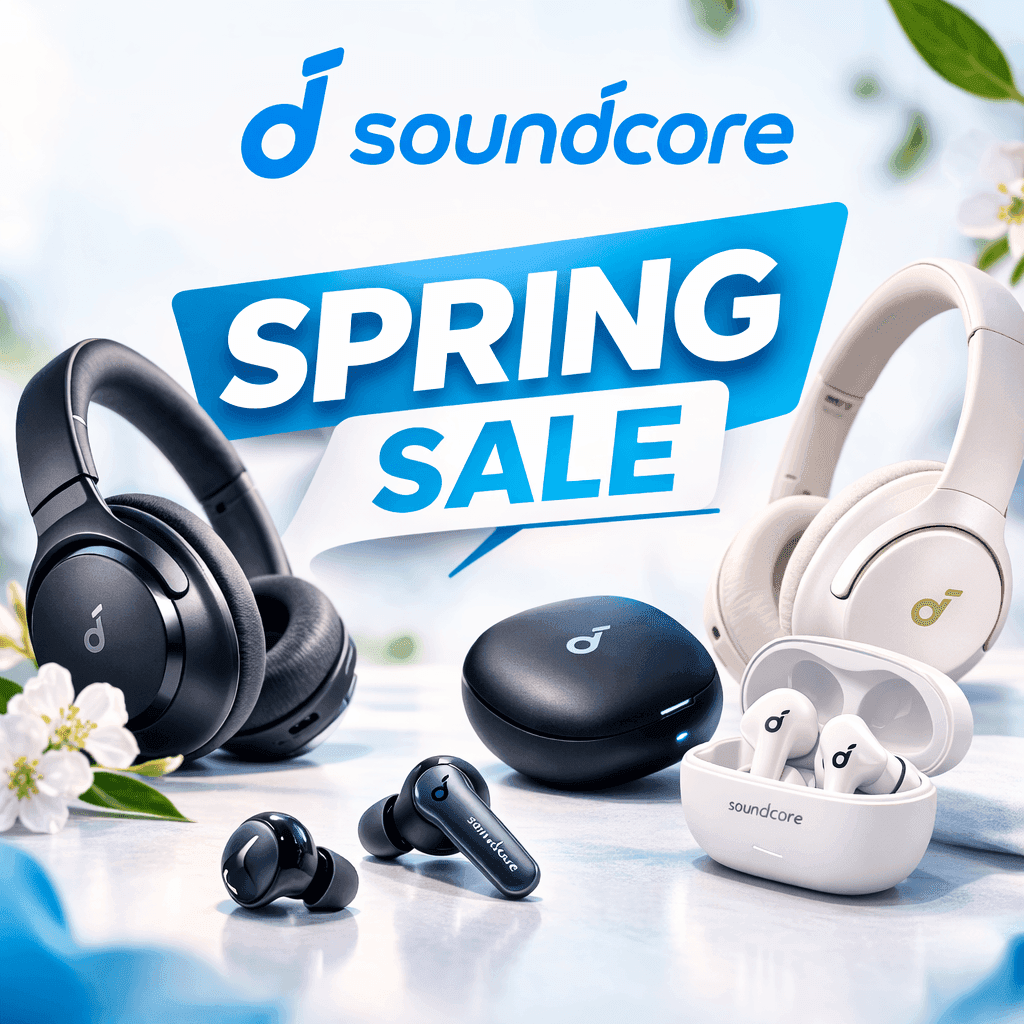 Soundcore Spring Sale: Διάφορες Προσφορές σε Ακουστικά