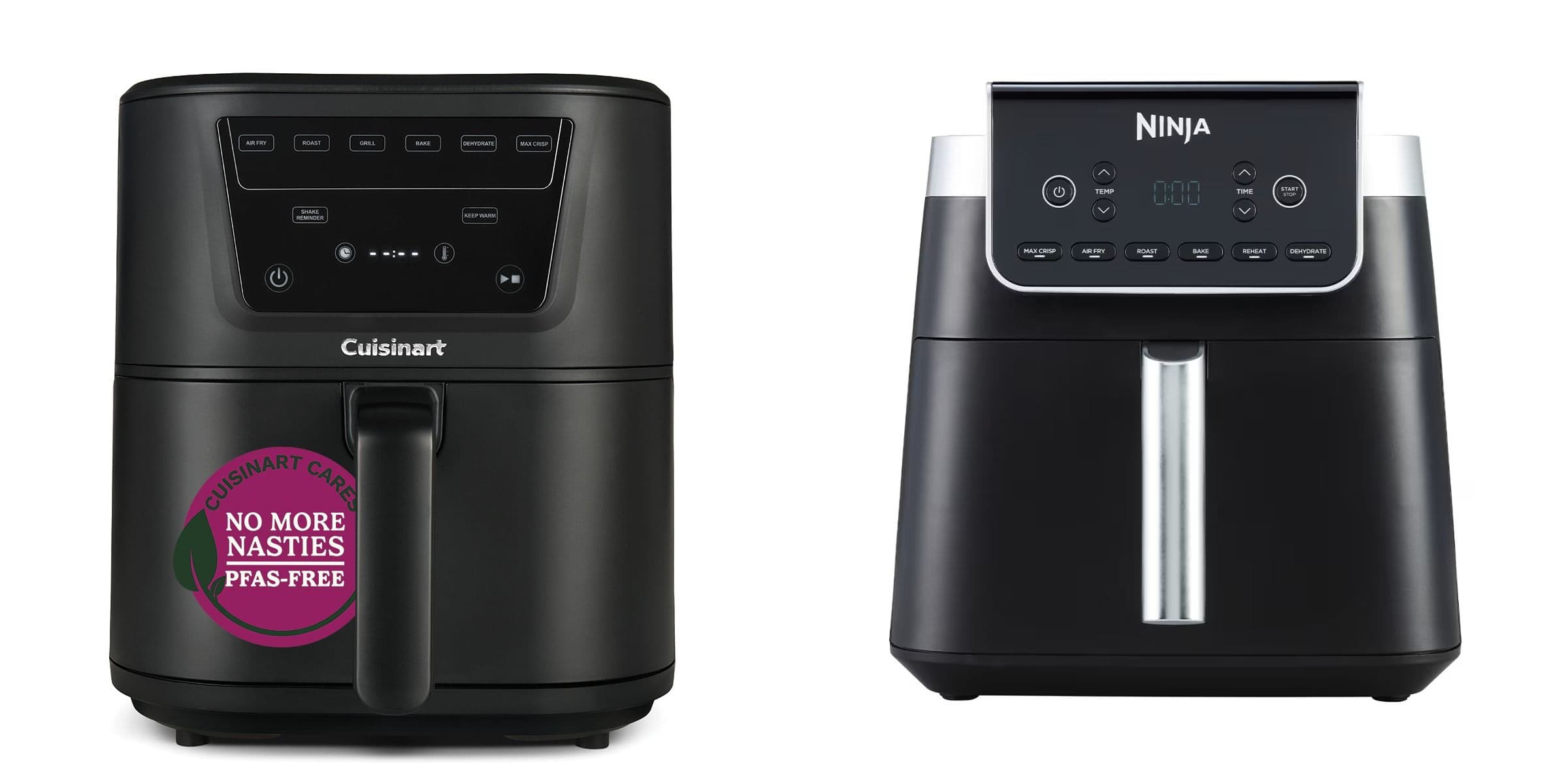 Cuisinart Compact Max 7.6L Air Fryer 72€ & Ninja Max Pro 6.2L Air Fryer 104€