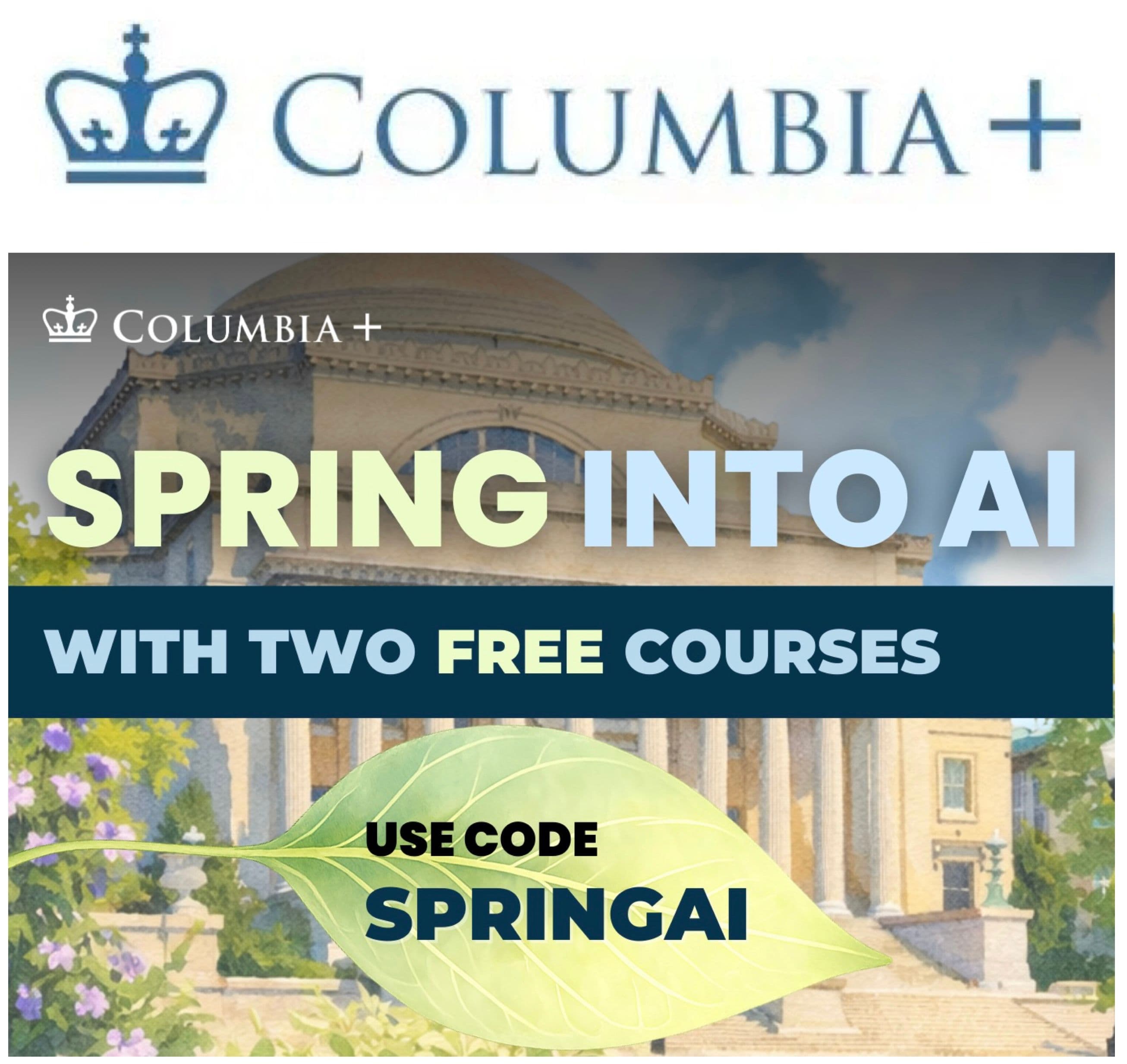 Δωρεάν τα σεμινάρια του Columbia University "Building Customized LLMs with OpenAI" & "Prompt Engineering & Programming with OpenAI"