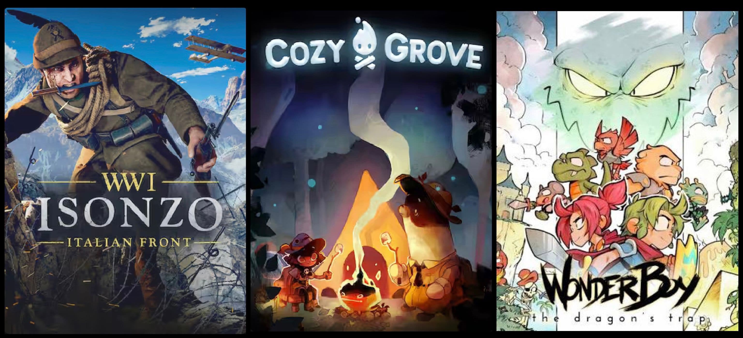 Δωρεάν το “Isonzo” (PC), το “Cozy Grove” (PC) & το “Wonder Boy: The Dragon's Trap” (Android & iOS), στο Epic Games Store