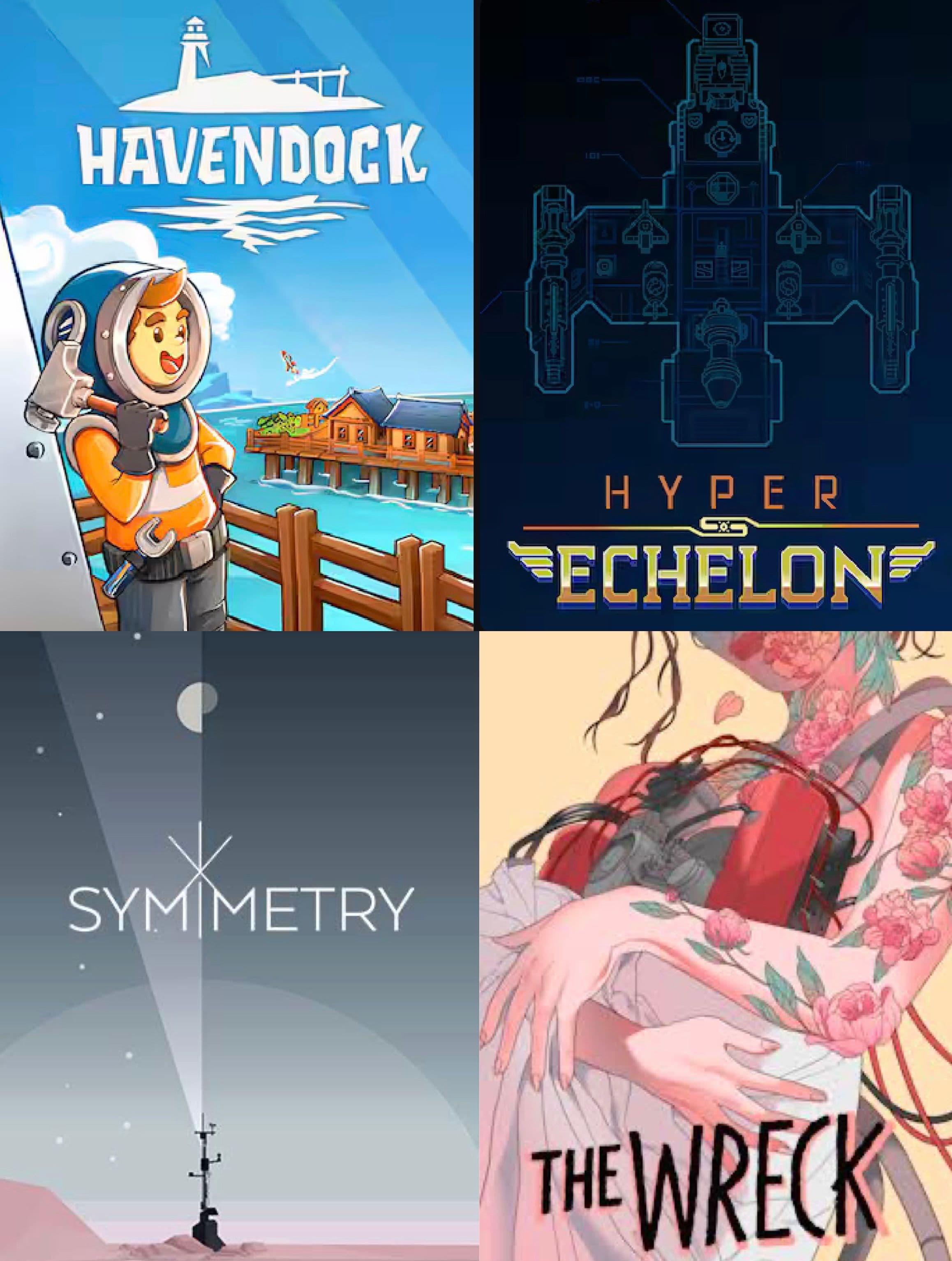 Δωρεάν το “Havendock” (PC), το “Hyper Echelon” (PC), το “Symmetry” (PC) & το “The Wreck” (Android & iOS), στο Epic Games Store