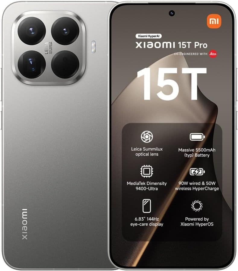 Xiaomi 15T Pro (12GB/1TB) Smartphone