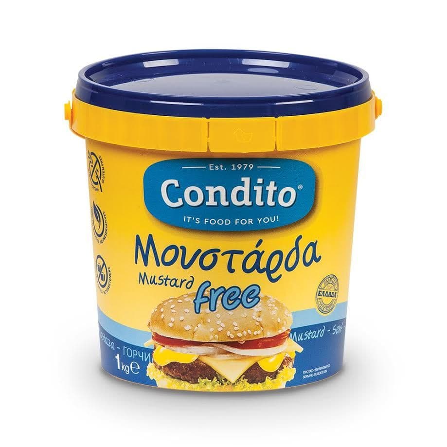 Condito 1kg Μουσταρδα 1.79€ / Κετσαπ 2.29€ στο Discount Markt