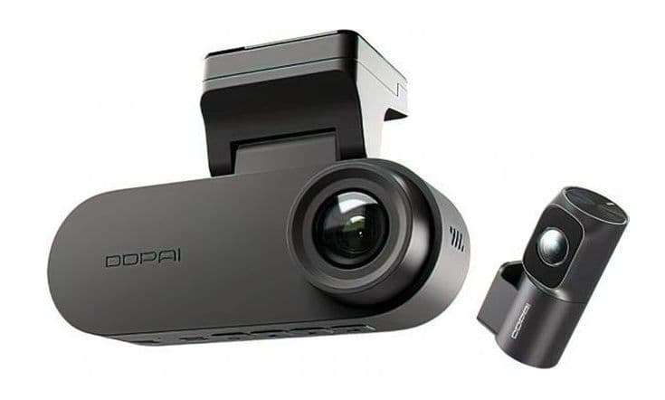 Σετ Κάμερα DVR Αυτοκινήτου DDPAI N2 Dual Wi-Fi 2K Dash Cam με Κάμερα Οπισθοπορείας