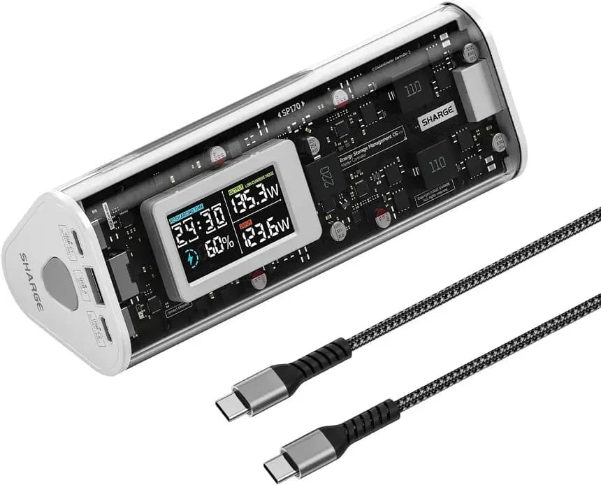 Sharge Powerbank 24000 mAh 170W 