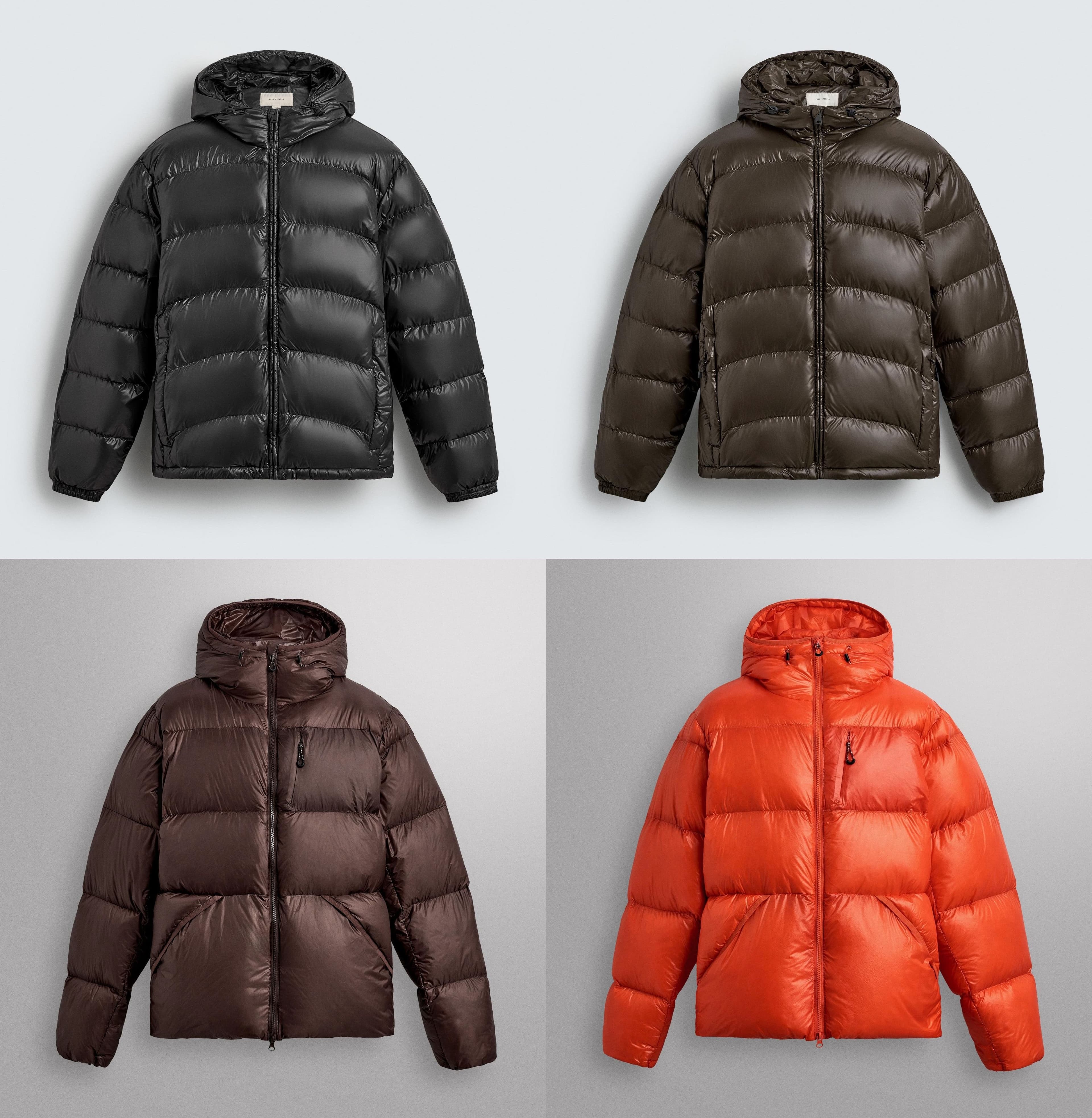 Μπουφαν Καπιτονε 50€ & Σκι 60€ Πουπουλενια στο Zara