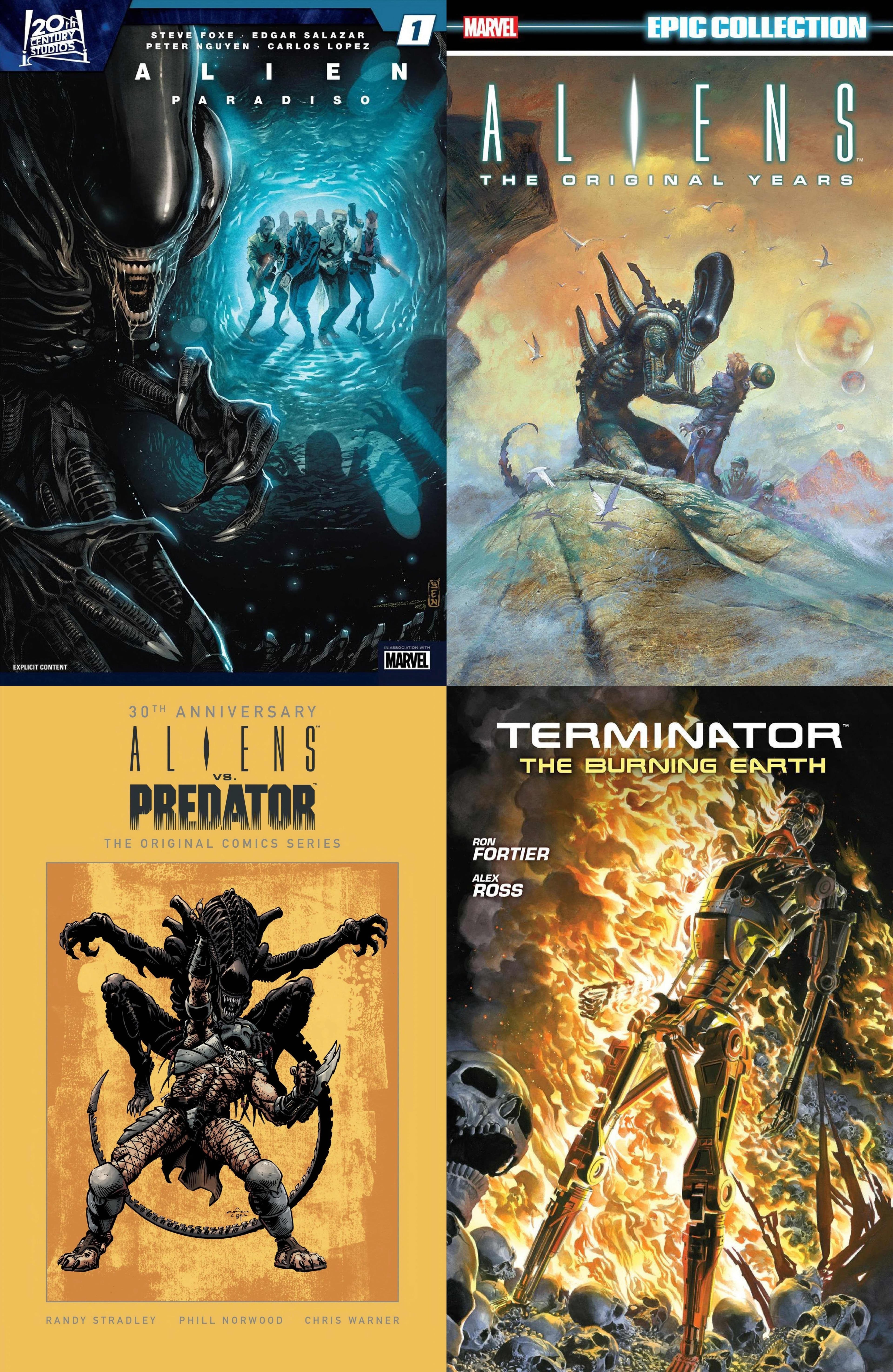 Alien και Terminator eBooks στο Google Play Store (χρειαζεται VPN)