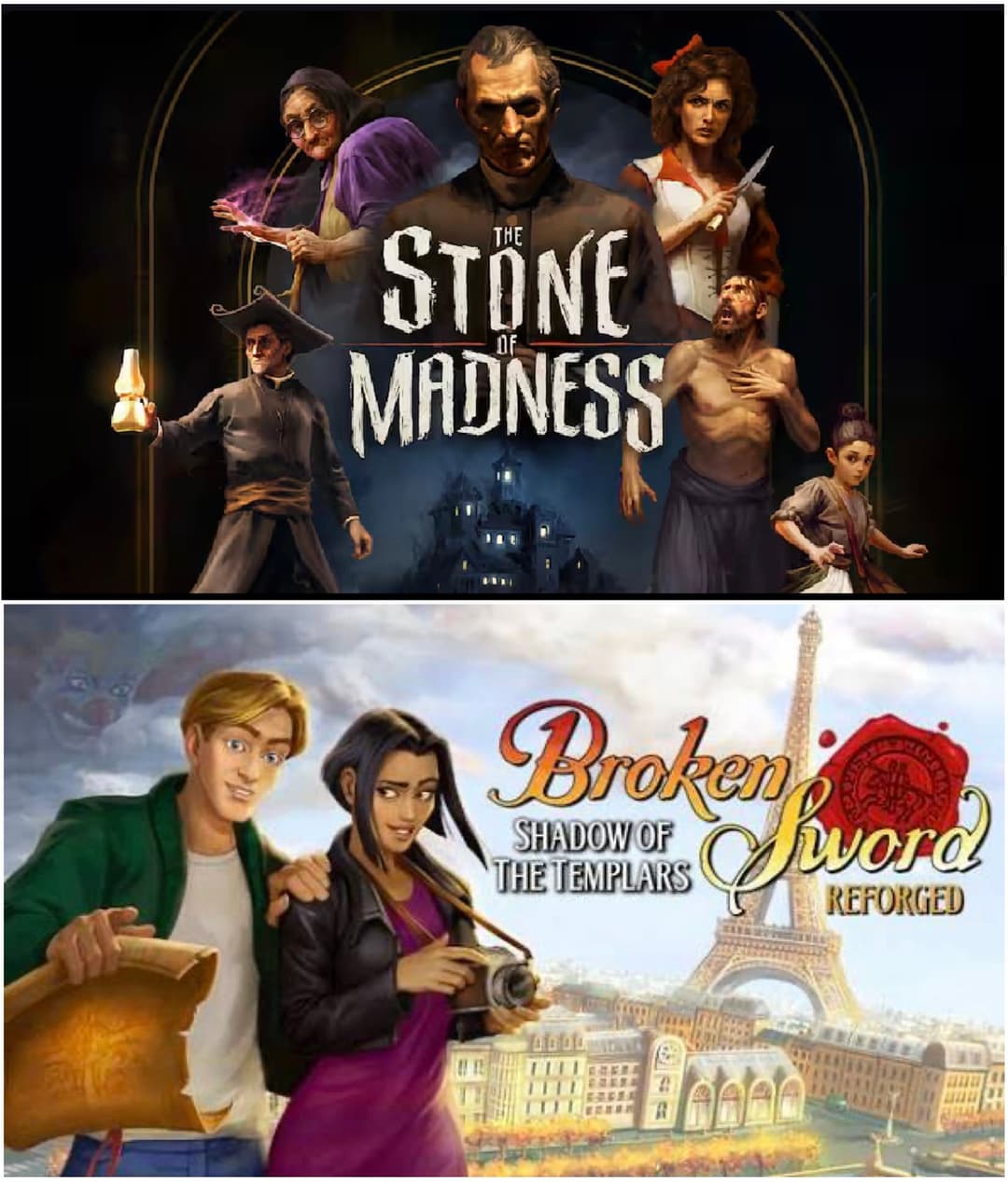 Δωρεάν το “The Stone of Madness” (PC) & το "Broken Sword - Shadow of the Templars: Reforged" (Android & iOS), στο Epic Games Store