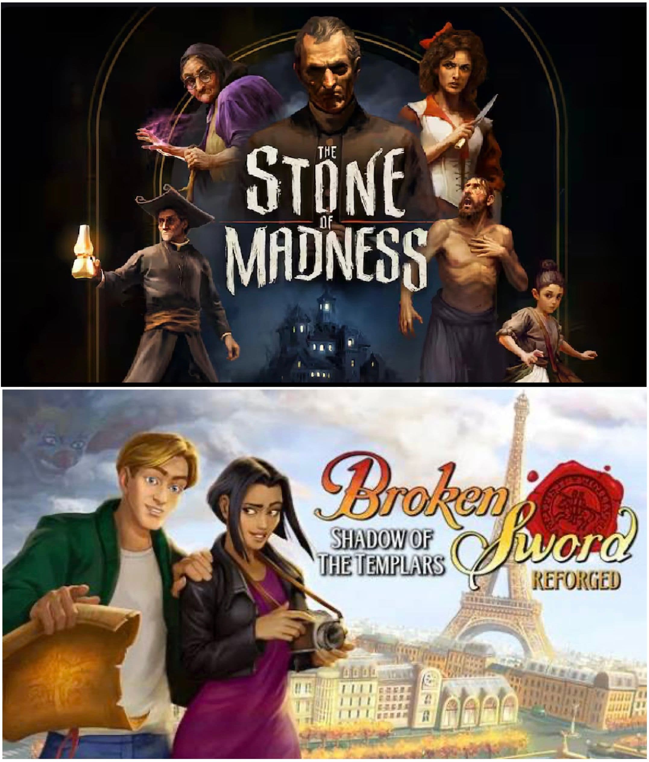 Δωρεάν το “The Stone of Madness” (PC) & το "Broken Sword - Shadow of the Templars: Reforged" (Android & iOS), στο Epic Games Store