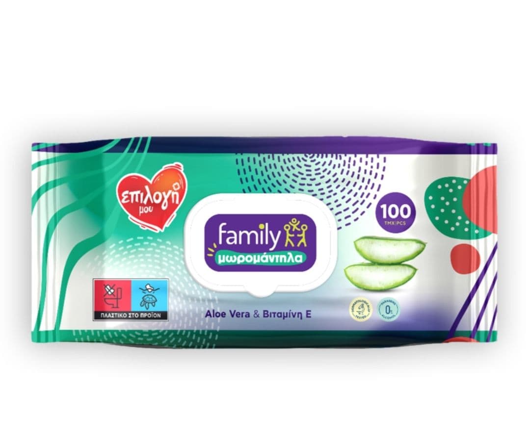 Μωρομαντηλα aloe vera  (100τμχ) 0.89€ απο τον Κρητικο
