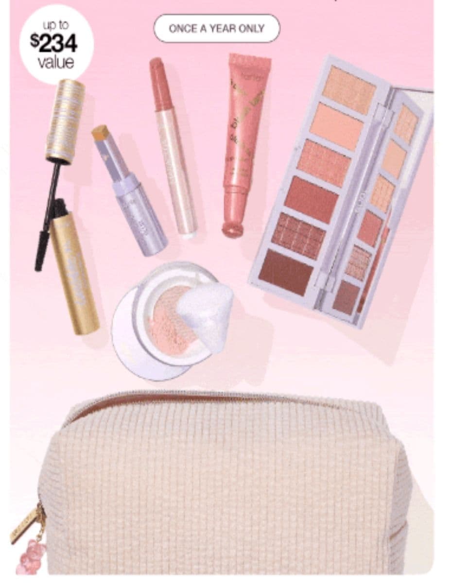 Καλλυντικά Tarte custom kit: 7 προϊόντα στα 73€ & δωρεάν μεταφορικά