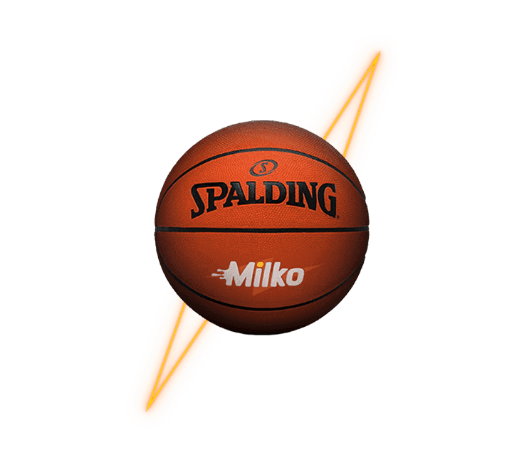 Δώρο Spalding μπάλα με 10 Milko