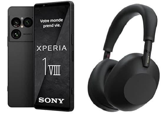 [Προπαραγγελία] Sony Xperia 1 VIII (12GB/256GB) Smartphone + Sony WH-1000XM6 Bluetooth Headphones